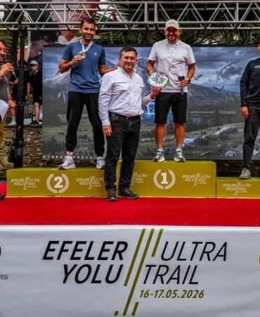 Efeler Yolu Ultra Trail’de madalyalar sahiplerini buldu