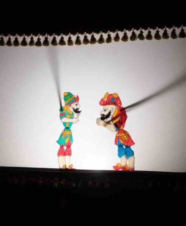 Yıldırımlı çocuklar Hacivat Ve Karagözle buluştu