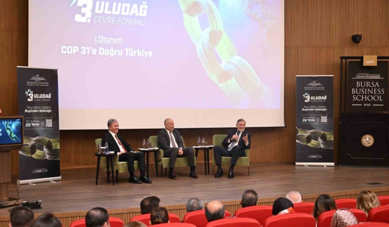 3. Uludağ Çevre Forumu Bursa Business School’da başladı