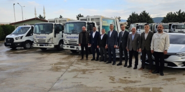 Gölcük’ün araç filosu 5 yeni araçla güçlendirildi