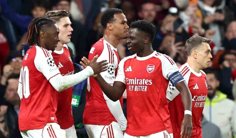 Şampiyonlar Ligi’nde ilk finalist Arsenal