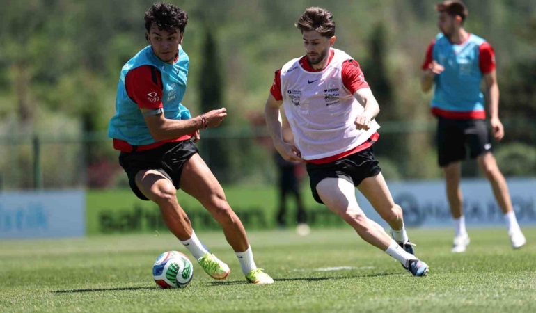 A Milli Futbol Takımı, Kuzey Makedonya hazırlıklarını sürdürüyor