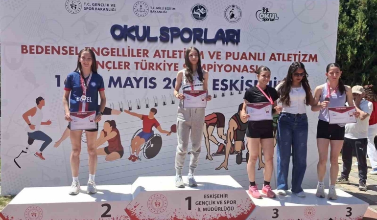 Bilecikli sporcudan Türkiye Şampiyonası’nda çifte derece