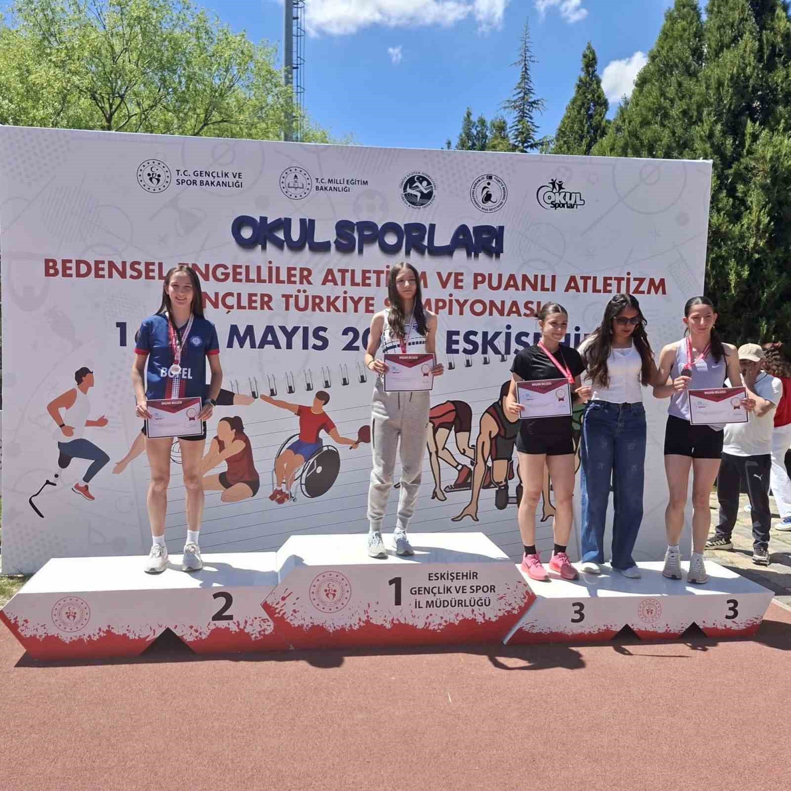 Bilecikli sporcudan Türkiye Şampiyonası’nda çifte derece