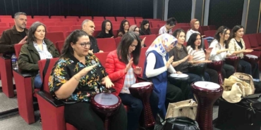 Balıkesir’de öğretmenlerden ritim şov