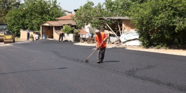 Osmangazi Belediyesi 900 ton asfalt döktü