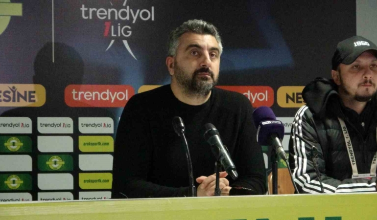 Sinan Kaloğlu: "Amacımız play-off’lardan Süper Lig’e çıkmak"
