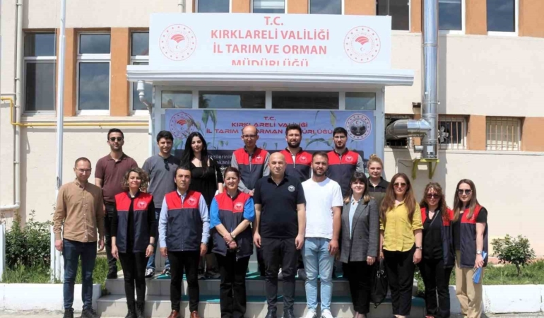 Kırklareli’nde sorgum-sudanotu melezi tohumları üreticilere dağıtıldı