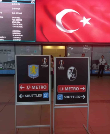İstanbul Havalimanı’nda Avrupa Ligi Finali heyecanı yaşanıyor