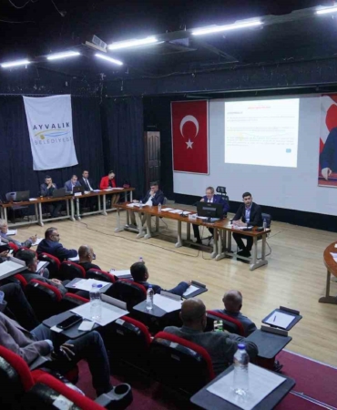 Ayvalık Belediye Meclisi Mayıs Ayı toplantısını yaptı