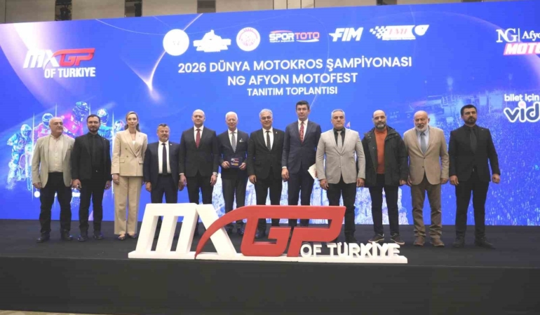 9. MXGP Dünya Motokros Şampiyonası ve NG Afyon MotoFest’in tanıtım toplantısı yapıldı
