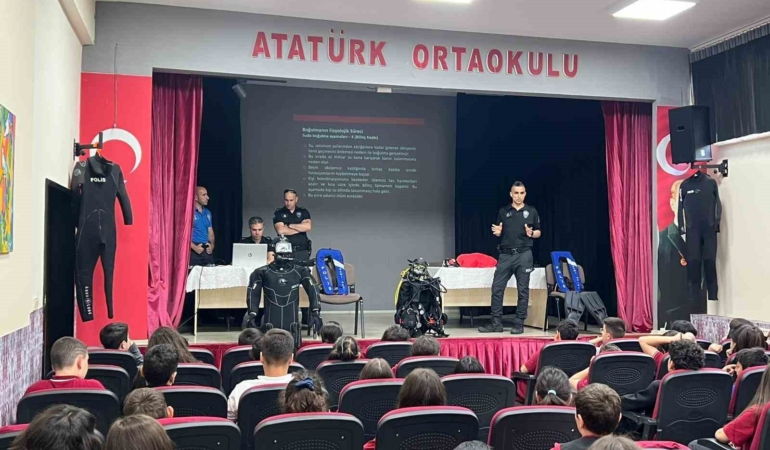 Bursa’da öğrencilere boğulma tehlikesine karşı eğitim