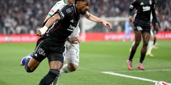 Ziraat Türkiye Kupası: Beşiktaş: 0 - Konyaspor: 0 (İlk yarı)