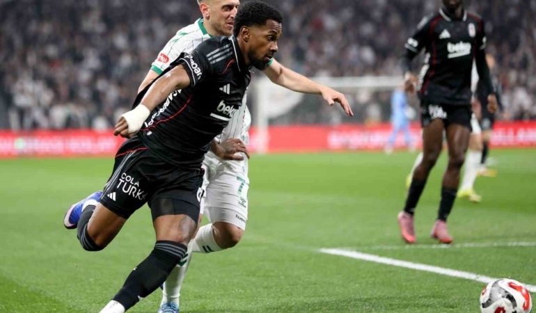 Ziraat Türkiye Kupası: Beşiktaş: 0 - Konyaspor: 0 (İlk yarı)