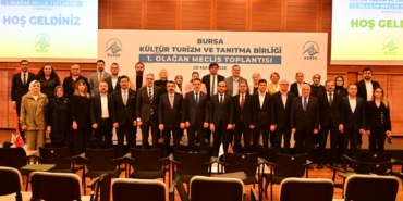 Bursa Kültür Turizm ve Tanıtma Birliği Başkanı Oktay Yılmaz güven tazeledi