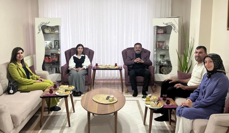 Bilecik’te gazi ailesi ile anlamlı buluşma