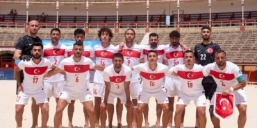 Plaj Futbolu Milli Takımı, Avrupa A Ligi’ni Çekya galibiyetiyle tamamladı