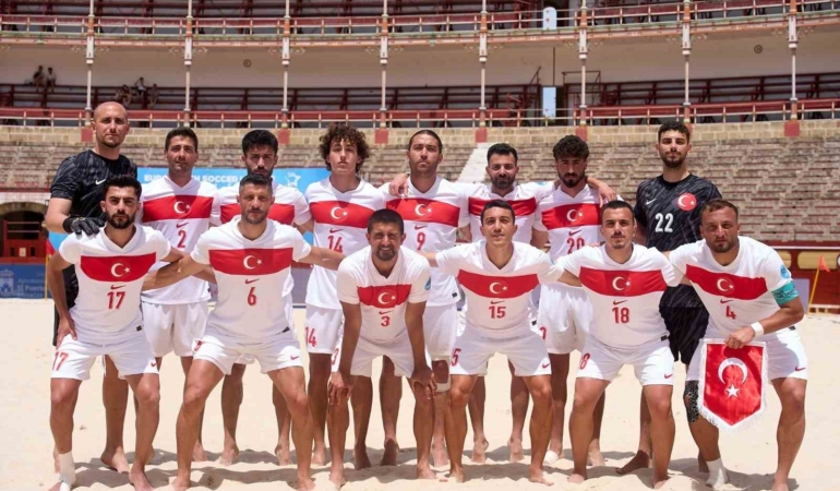 Plaj Futbolu Milli Takımı, Avrupa A Ligi’ni Çekya galibiyetiyle tamamladı