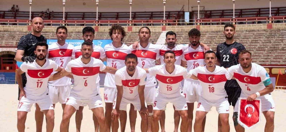 Plaj Futbolu Milli Takımı, Avrupa A Ligi’ni Çekya galibiyetiyle tamamladı