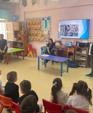 Tekirdağ’da öğrencilere balık tüketimi eğitimi