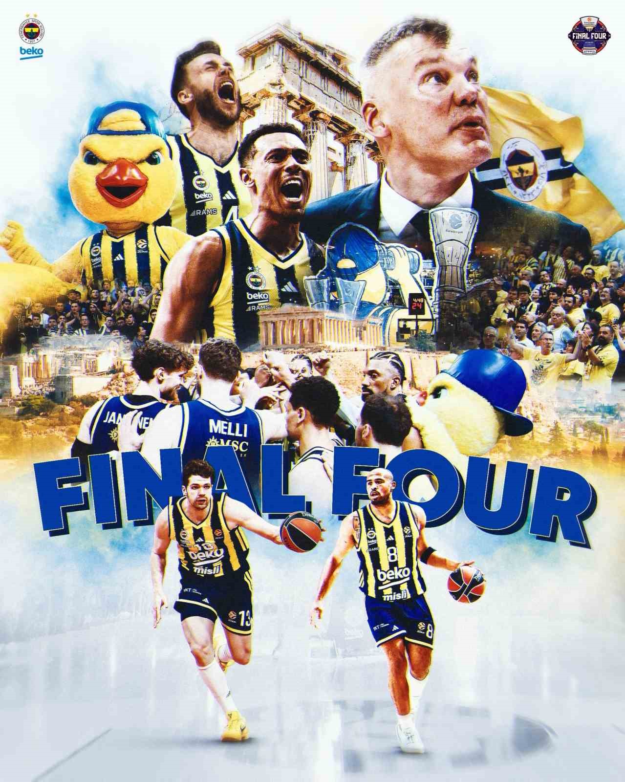 Fenerbahçe, Euroleague’de 8. kez Final Four’a gidiyor