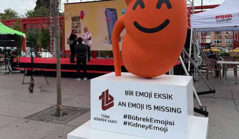 Türkiye’den dijital dünyaya çağrı: Böbrek sağlığının da emojisi olsun