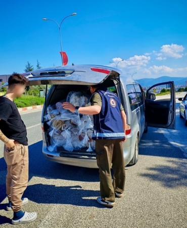 Bilecik’te mobil göç aracı ile denetim