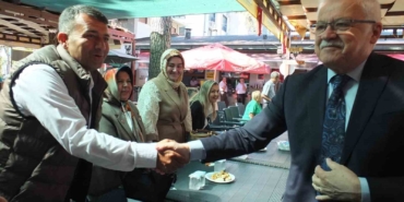 Burhaniye’de resmi bayramlaşma töreni