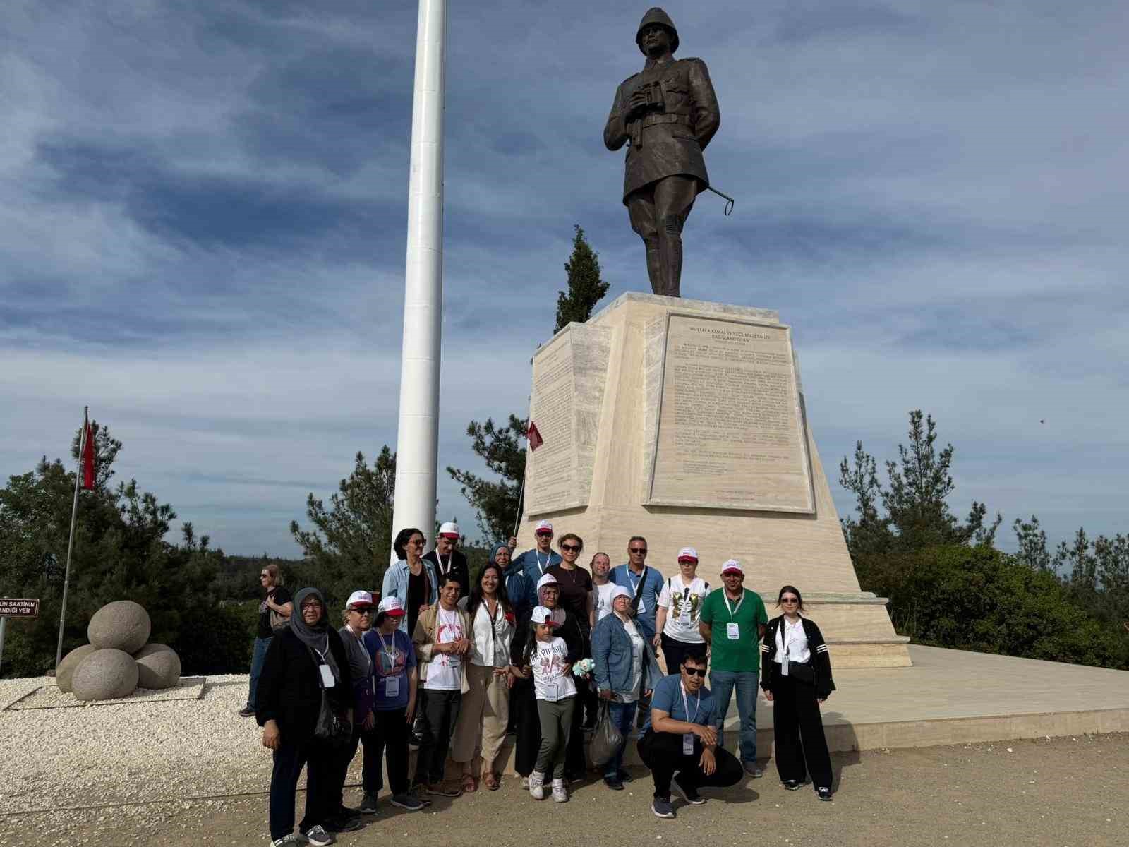 Balıkesirli özel gençler Çanakkale gezisine katıldı