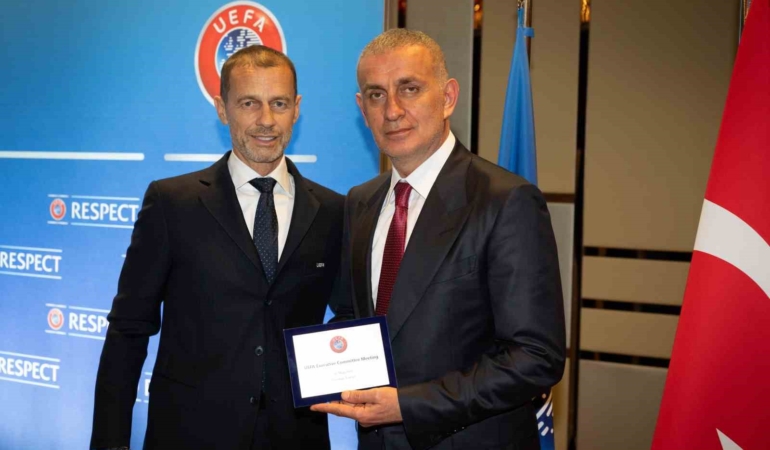TFF Başkanı Hacıosmanoğlu, UEFA Yönetim Kurulu Toplantısı’na katıldı