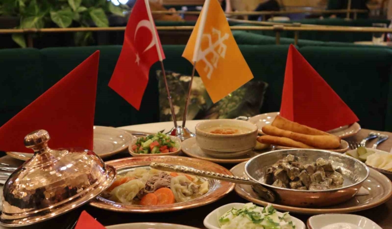 Turan Yemekleri Günü Türk dünyasının asırlık lezzetlerini aynı sofrada buluşturdu