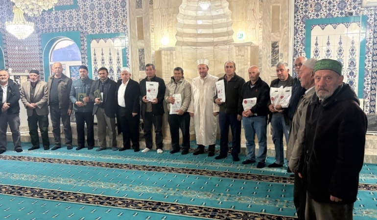 İl Müftüsü Dilek sabah namazı buluşmasına katıldı