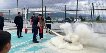 Bilecik’te çocuklara yangın eğitimi