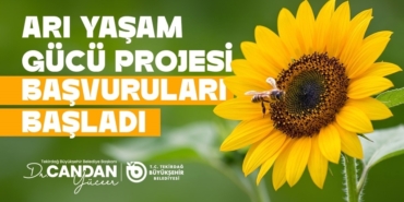 Tekirdağ’da arıcılara yem desteği başvuruları başladı