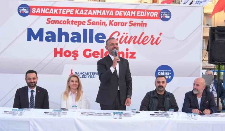Sancaktepe’de hizmetler “ortak akıl” ile şekilleniyor: Mahalle buluşmaları başladı
