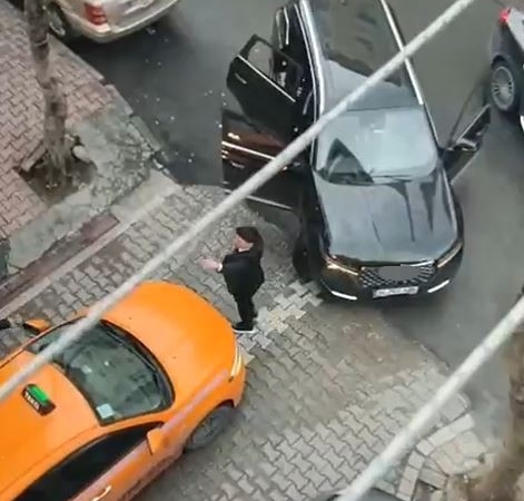 Düğün konvoyundakiler ters yöne girdi ortalık karıştı