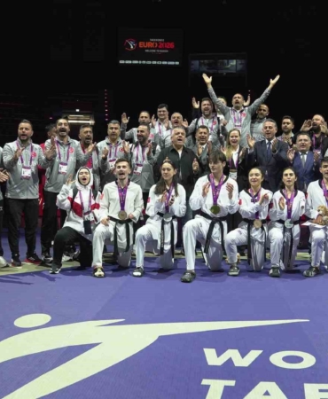 Avrupa Taekwondo Şampiyonası ilk gününde 6 madalya