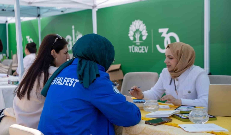 SosyalFest 2026’da TÜRGEV standına genç akını