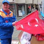 Edirne’de 1 Mayıs sonrası Türk bayraklarının çöpe atılmasına tepki