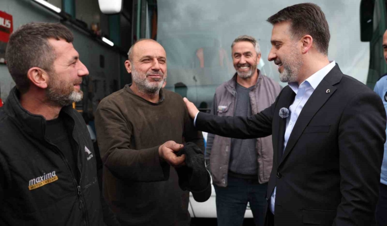 Başkan Vekili Biba’dan 1 Mayıs’ta görev başındaki emekçilere ziyaret