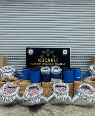 40 milyon haplık uyuşturucu üretimi son anda engellendi