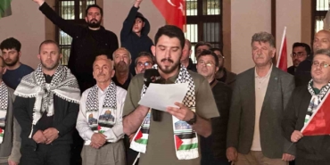 Küresel Sumud Filosu’na yapılan saldırıya karşı Sakaryalılar tek yürek oldu