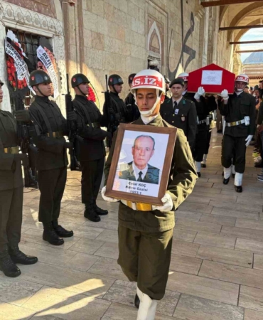Edirne’de Kıbrıs Gazisi Celal Koç son yolculuğuna uğurlandı