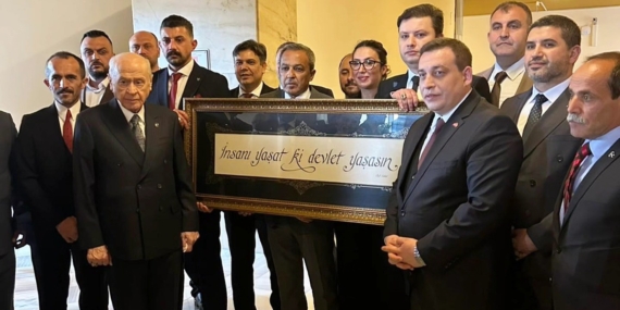 İl Başkanından Bahçeli’ye ziyaret