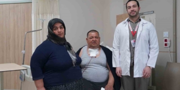 Boynundaki 542 gramlık kitle başarıyla çıkarıldı