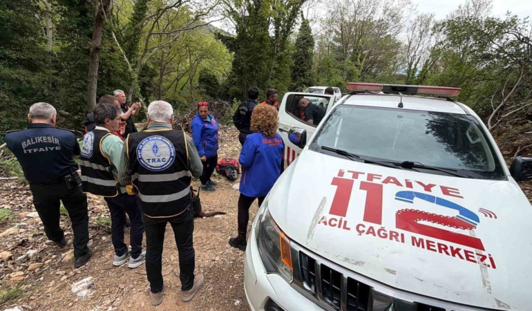 Kazdağları’nda kayıp şahıstan acı haber