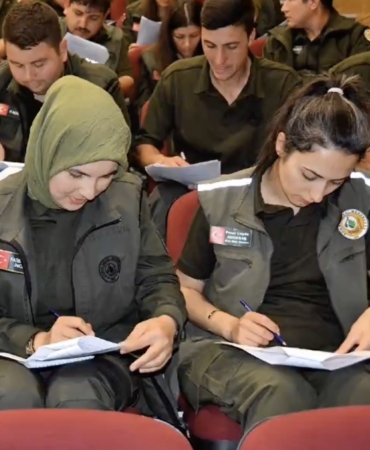 Çanakkale OBM’de hizmet içi eğitim süreci tamamlandı