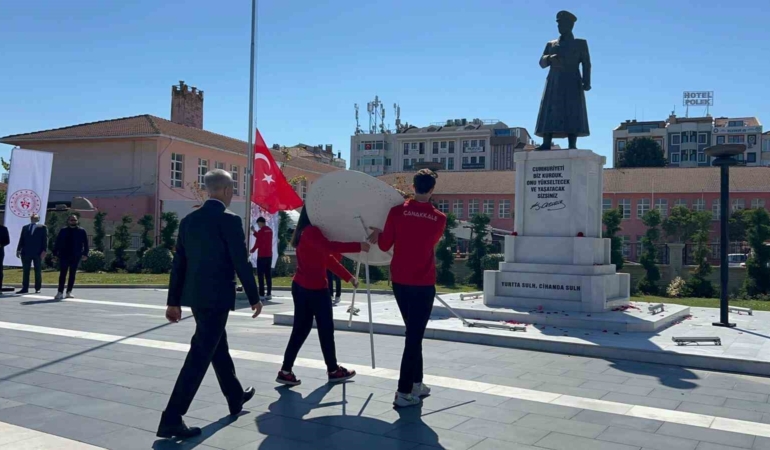 Çanakkale’de 19 Mayıs coşkusu