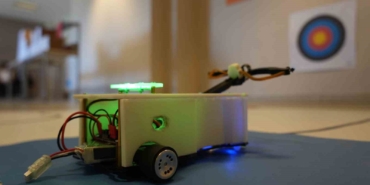 Ok atan ve hedef takip eden robot yaptılar: "Tek rakibimiz Mete Gazoz"