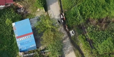 Vatandaşın kaybolan büyükbaşlarını jandarma dron ile buldu